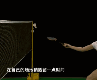 羽毛球的基本动作动画图解